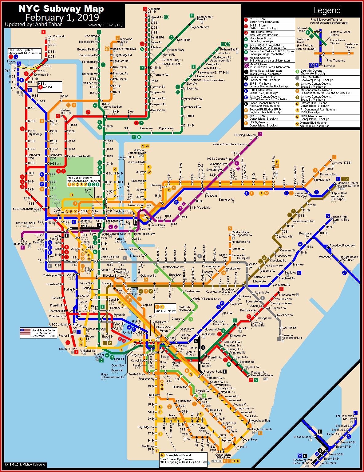 Map Of Nyc Metro System