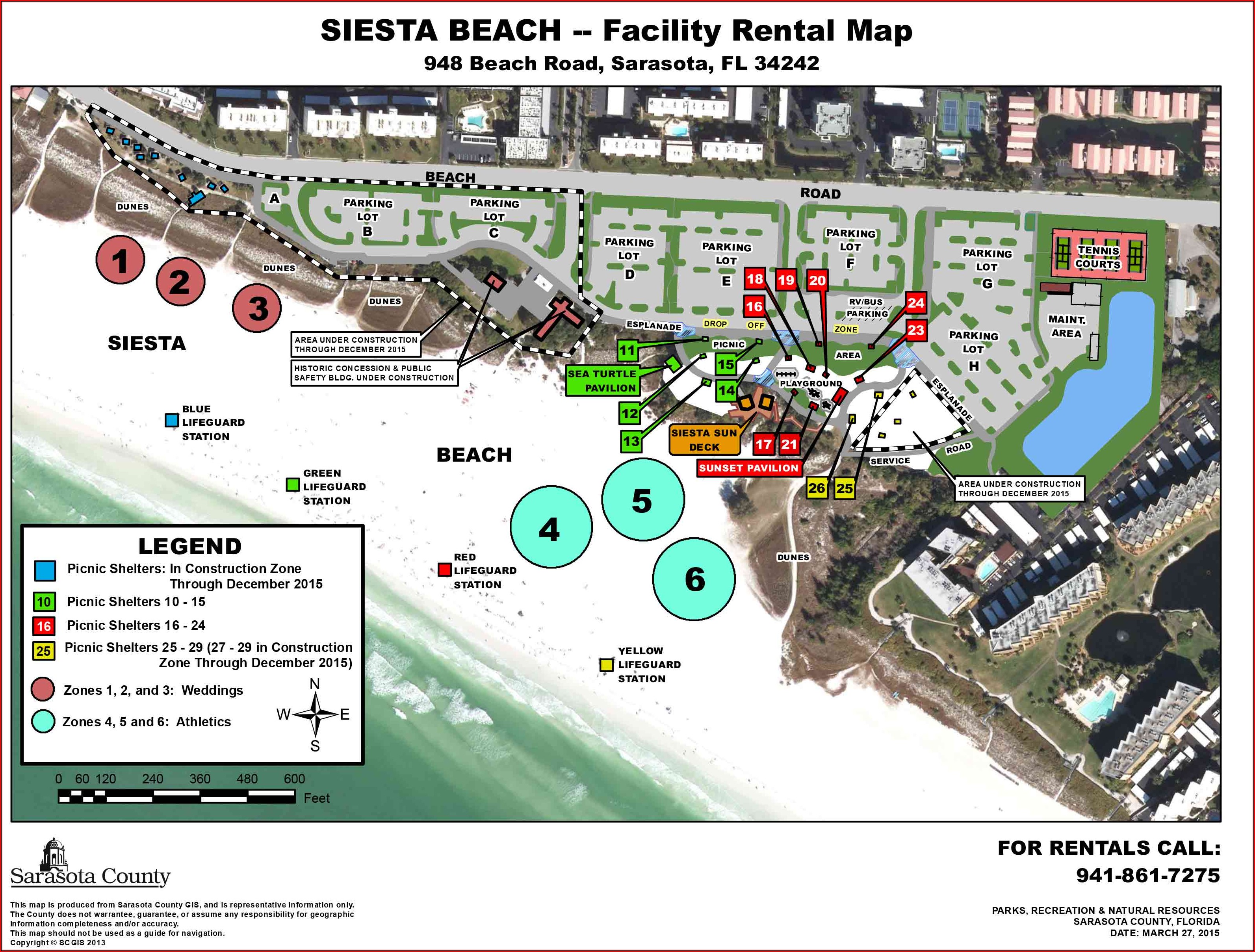 Map Of Siesta Key Beach Hotels
