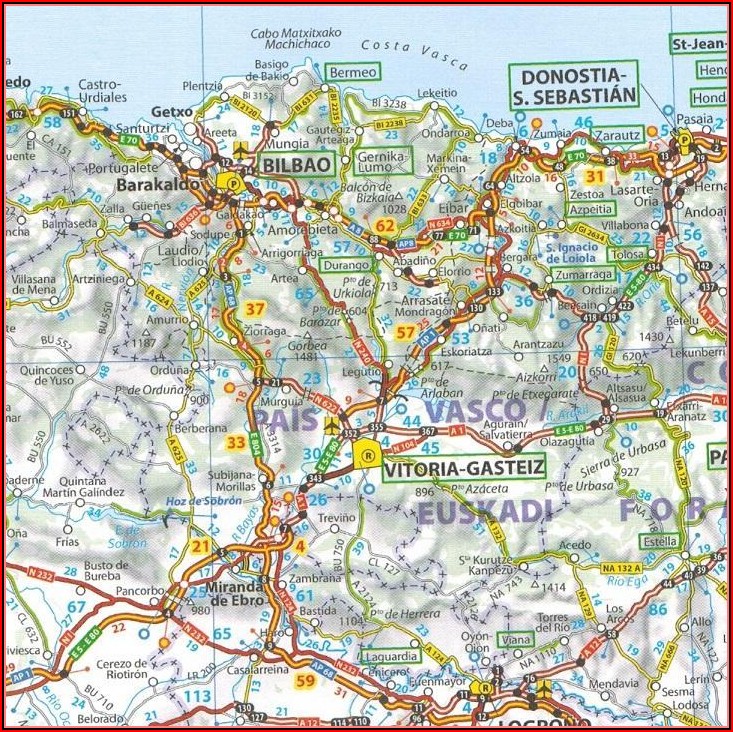 Michelin Map Spain Portugal