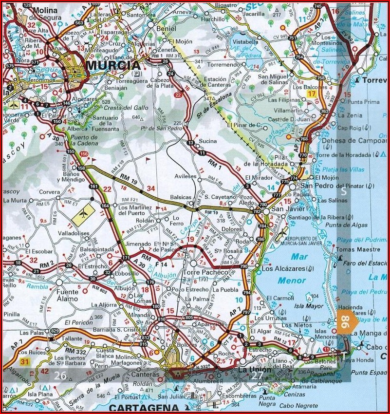 Michelin Road Maps Northern Spain
