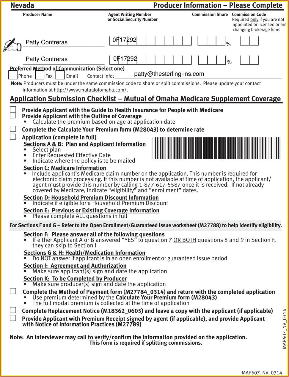 Mutual Of Omaha Medicare Supplement Plan G Application Form