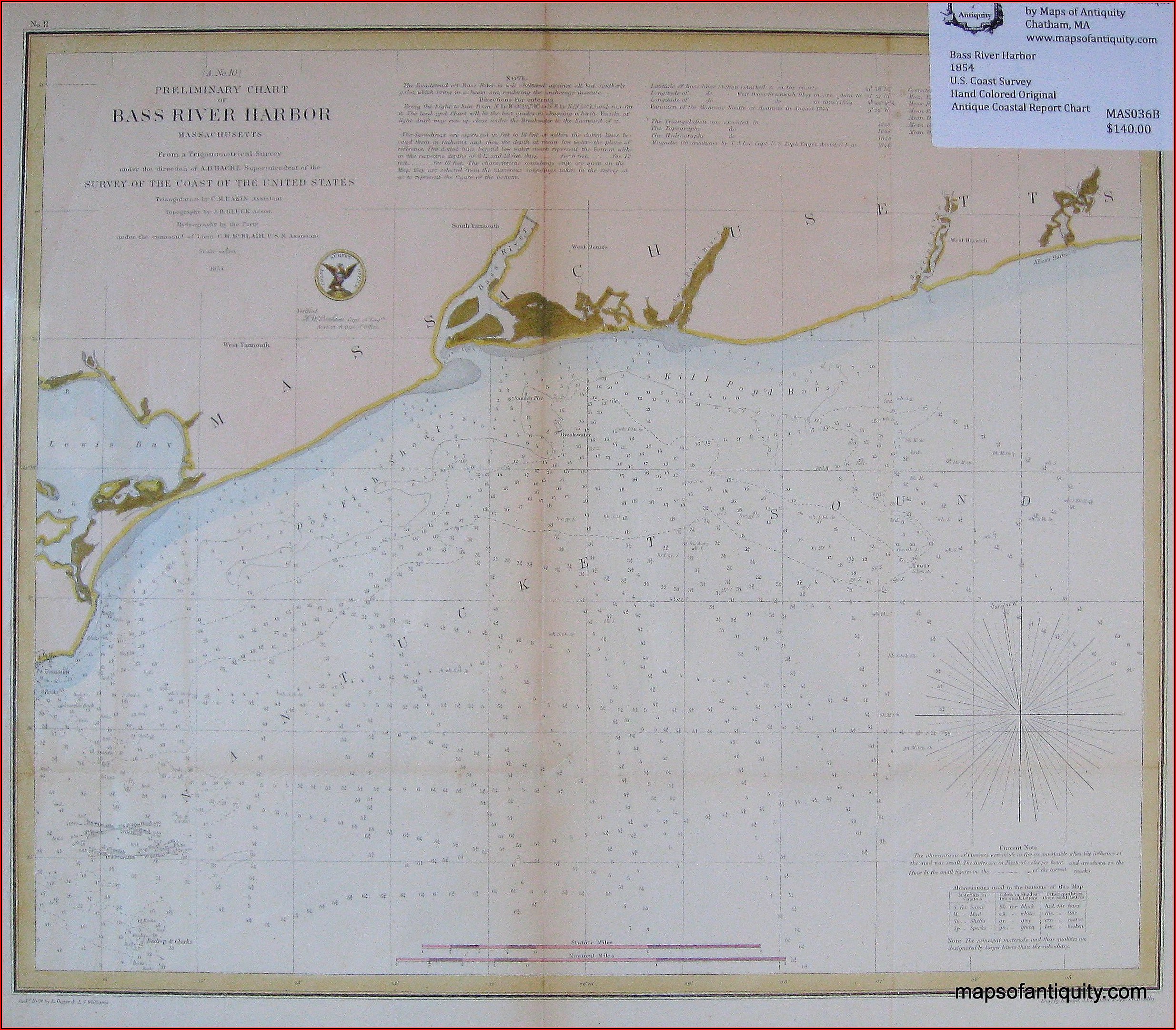 Nautical Chart Of Cape Cod