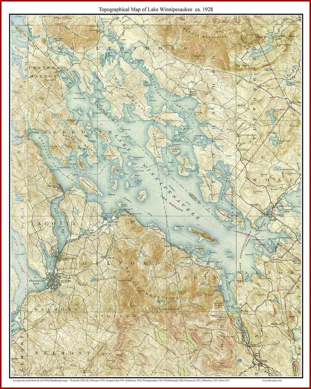 New Hampshire Topo Maps