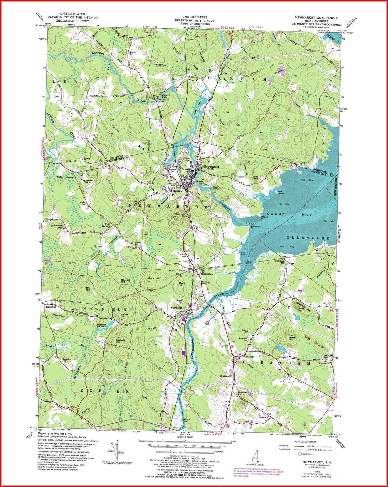 New Hampshire Topographic Maps