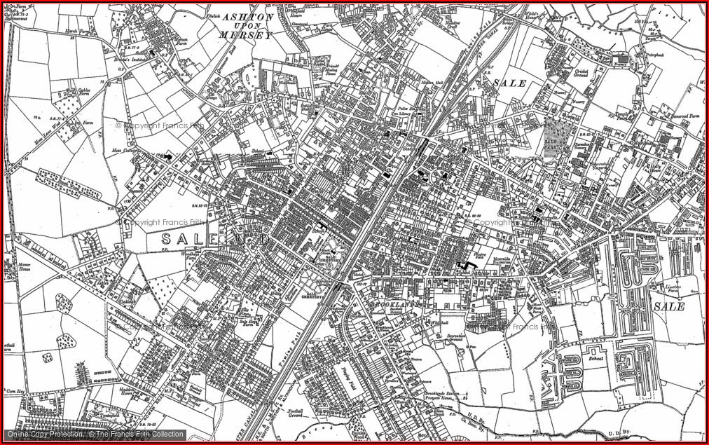 Old Ordnance Survey Maps For Sale