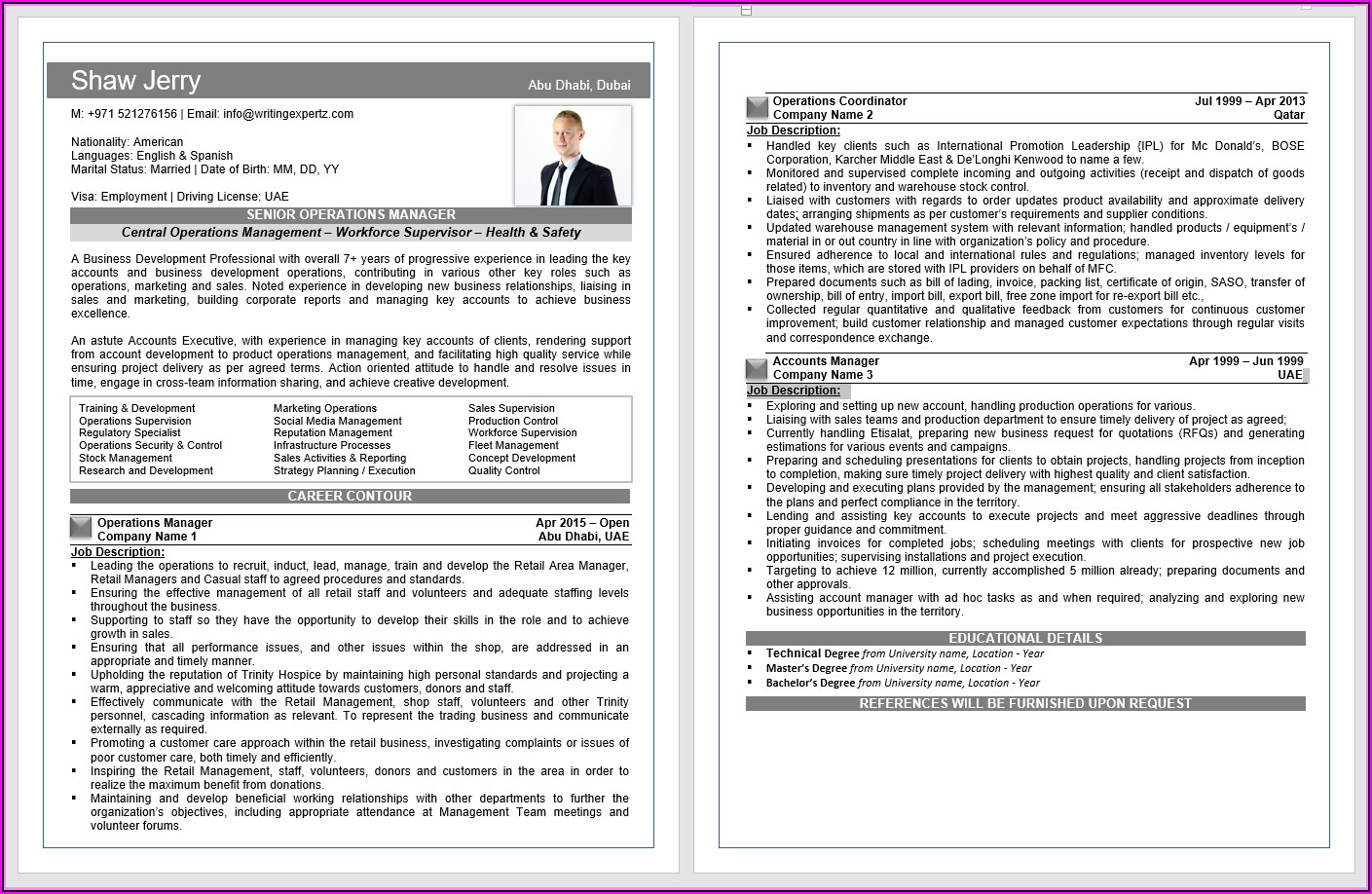 Optimus Professional Cv Writing & Resume Writing Services In Dubai Uae Www.optmc.com