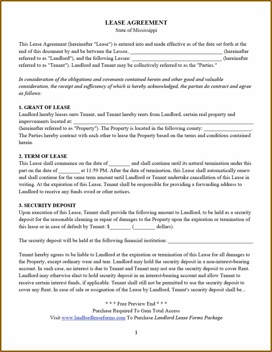 Oregon State Rental Agreement Forms