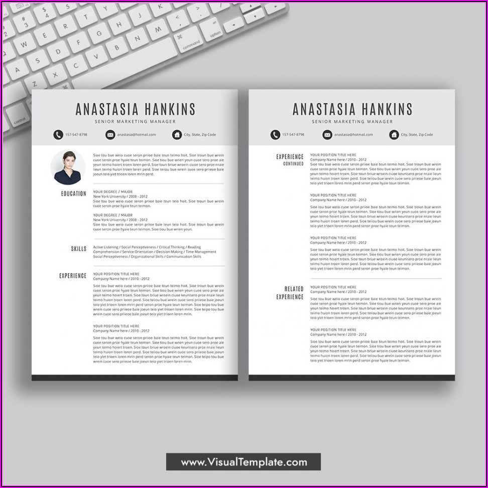 Resume Format For Job In Word Free Download