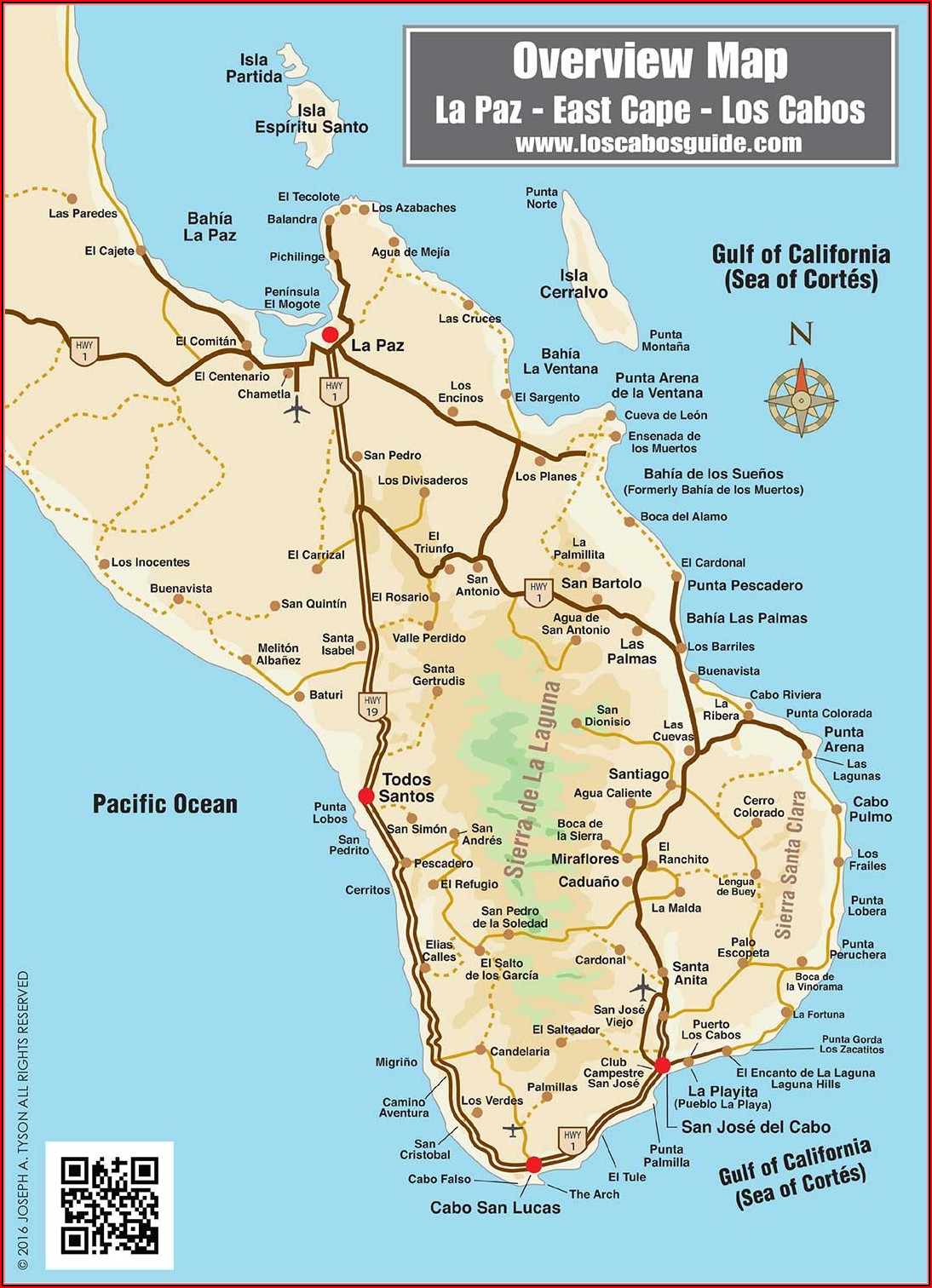 San Jose Del Cabo Real Estate Map