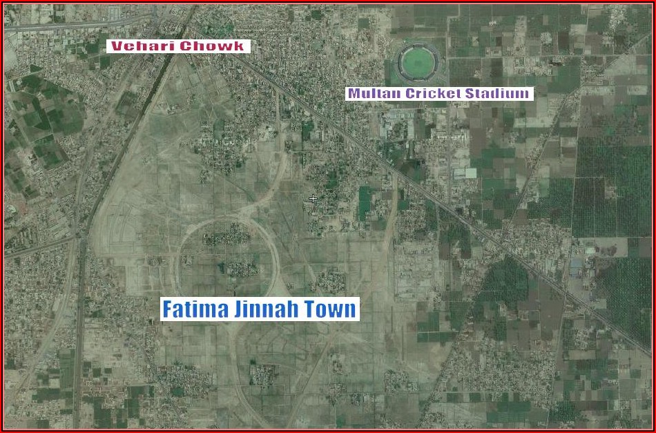 Satellite Map Of Pakistan Live Online Faisalabad