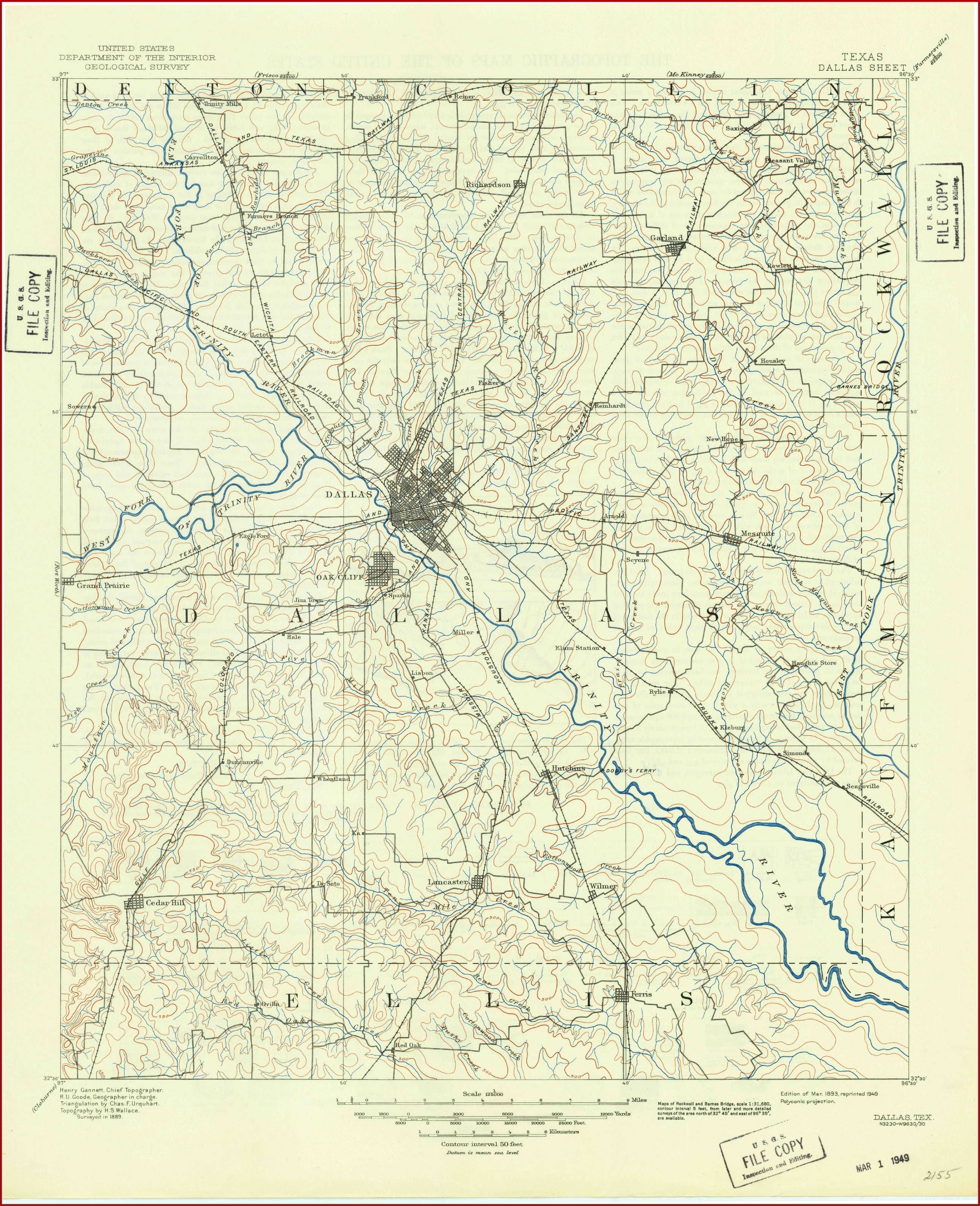 Texas Historical Topo Maps