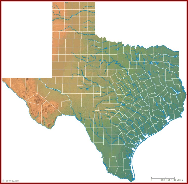 Texas Topo Maps Map Resume Examples No9b8env4d