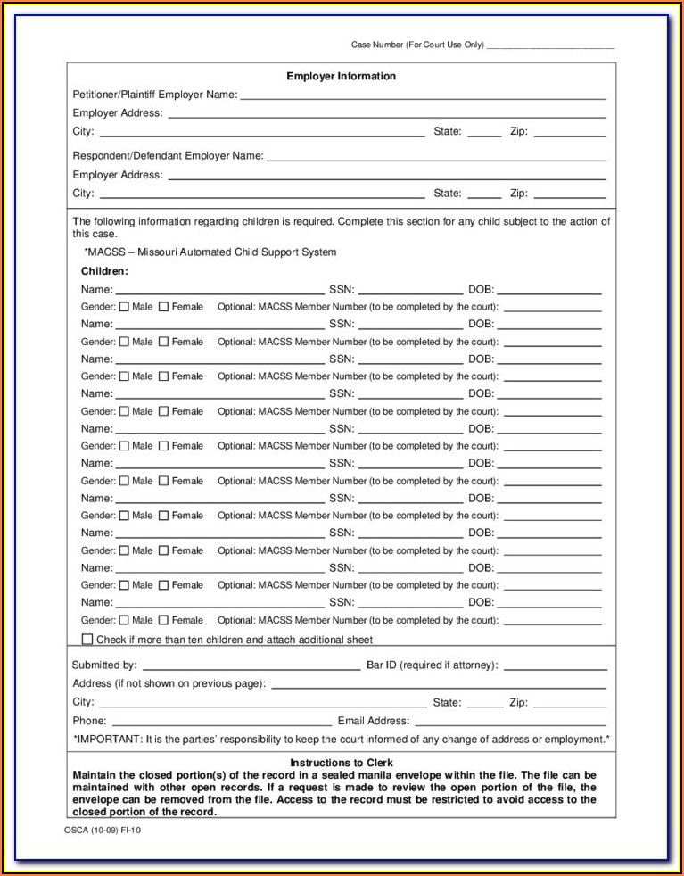 Williamson County Probate Court Forms