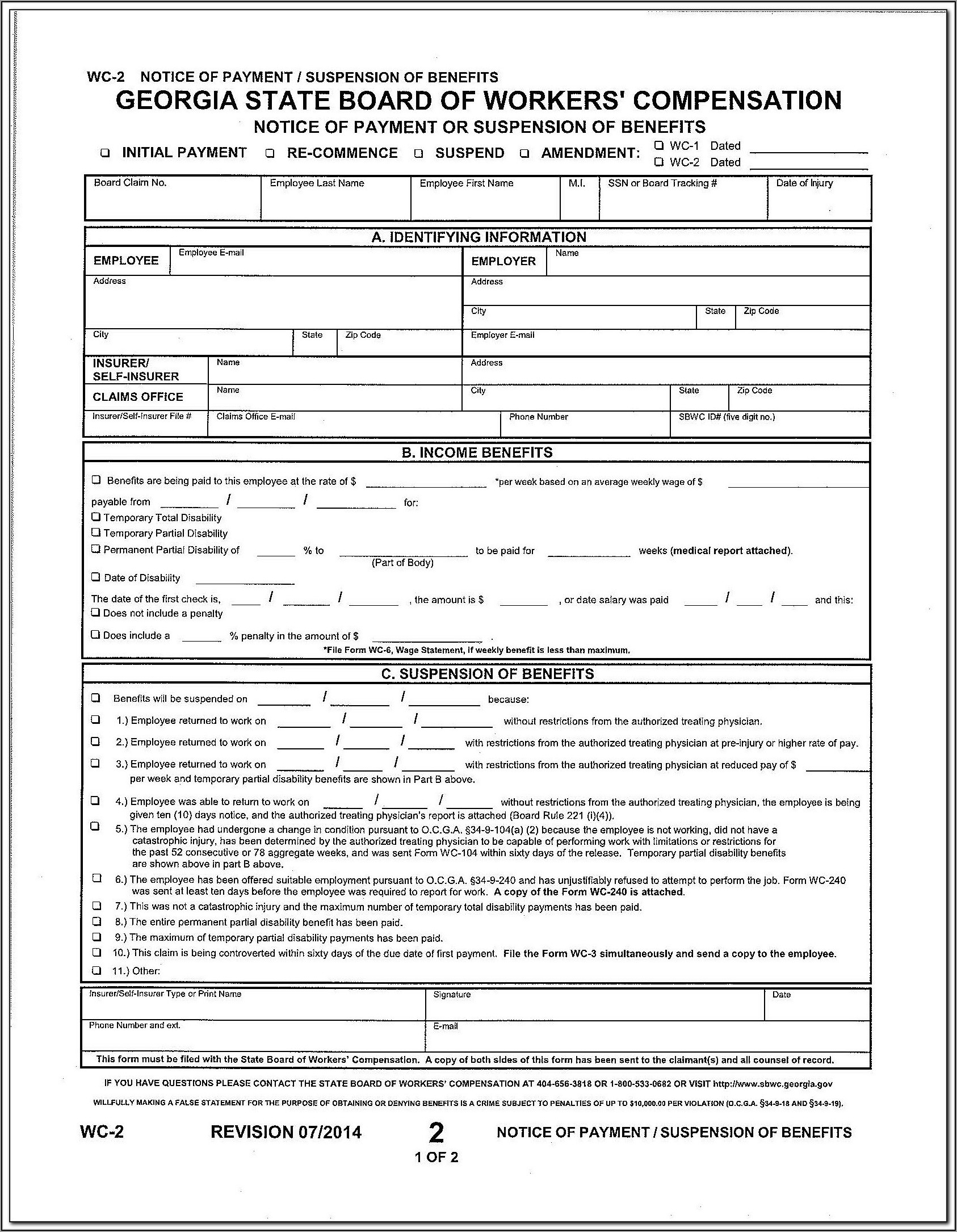 Workmans Comp Form Ce 200 Form Resume Examples Wk9yJ8LY3D
