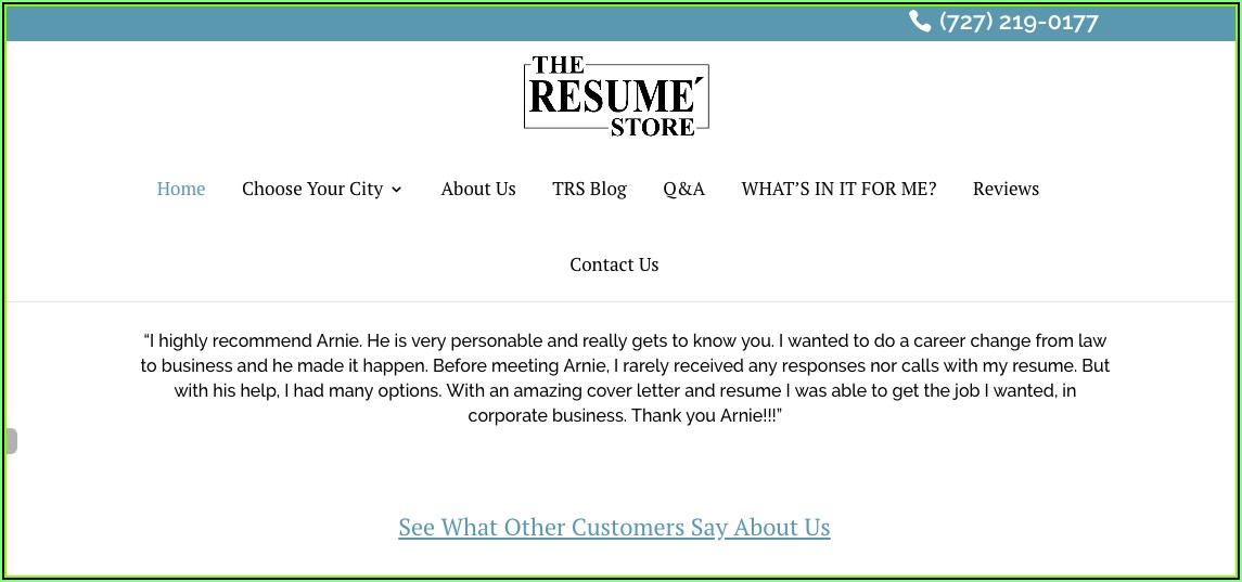 Resume Writing Services Tampa