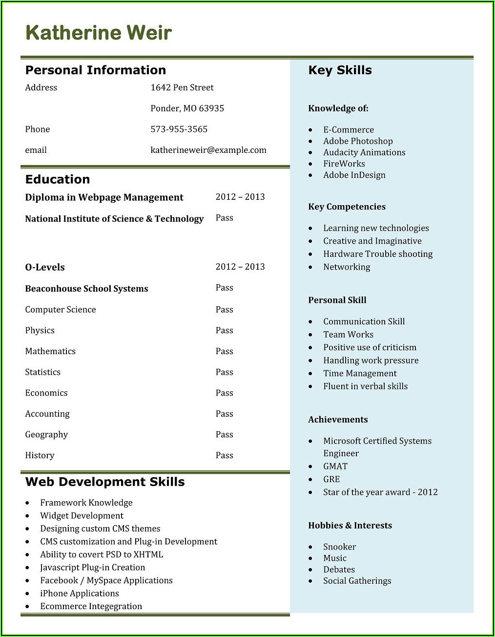 Where Can I Make A Resume For Free
