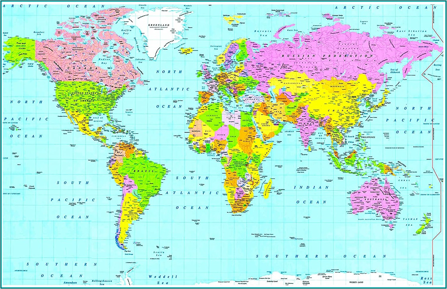 Atlas World Map Book Price