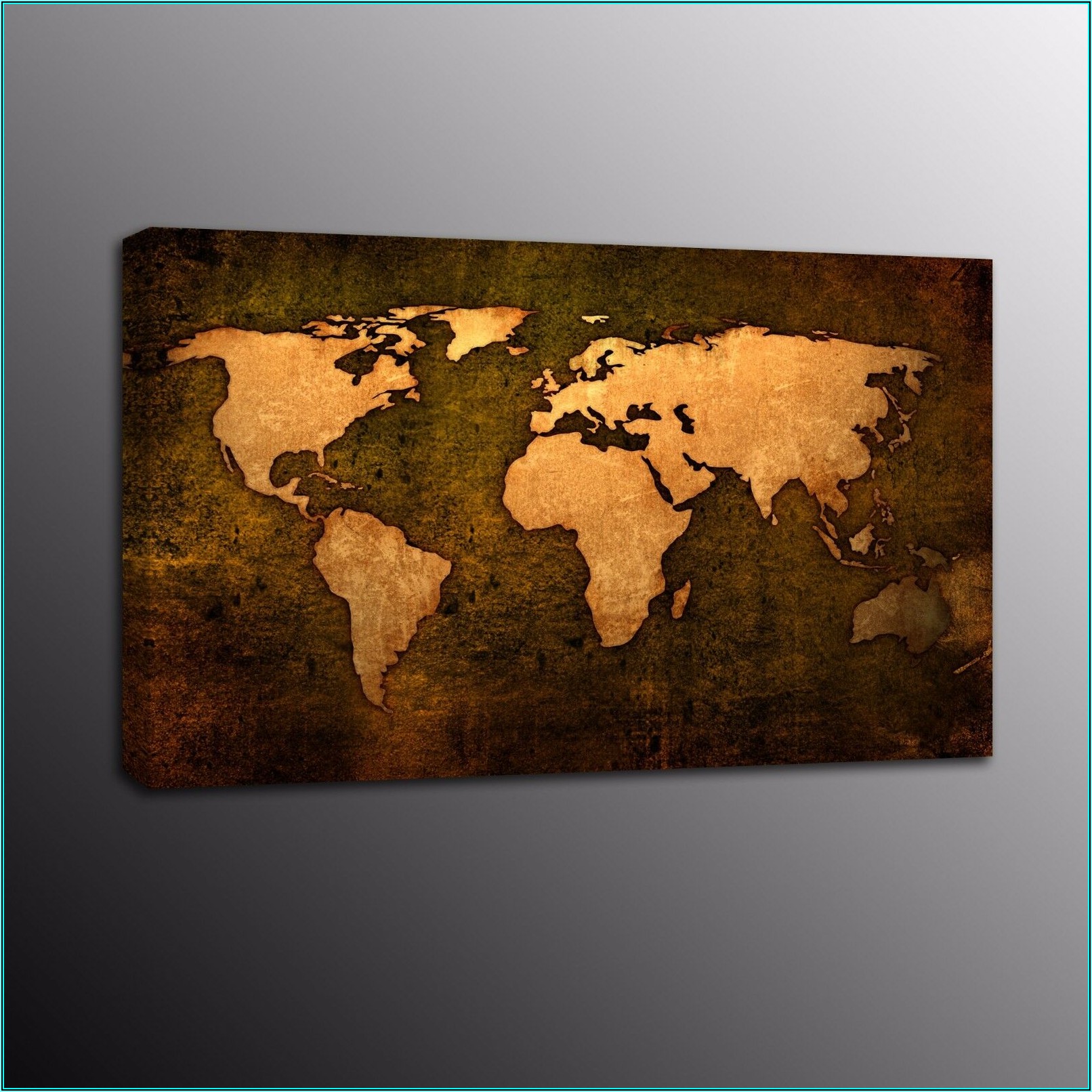 Extra Large Framed World Map