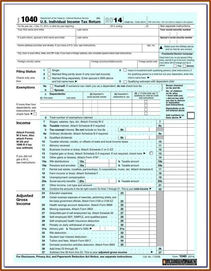 Form 1099 Tax Return