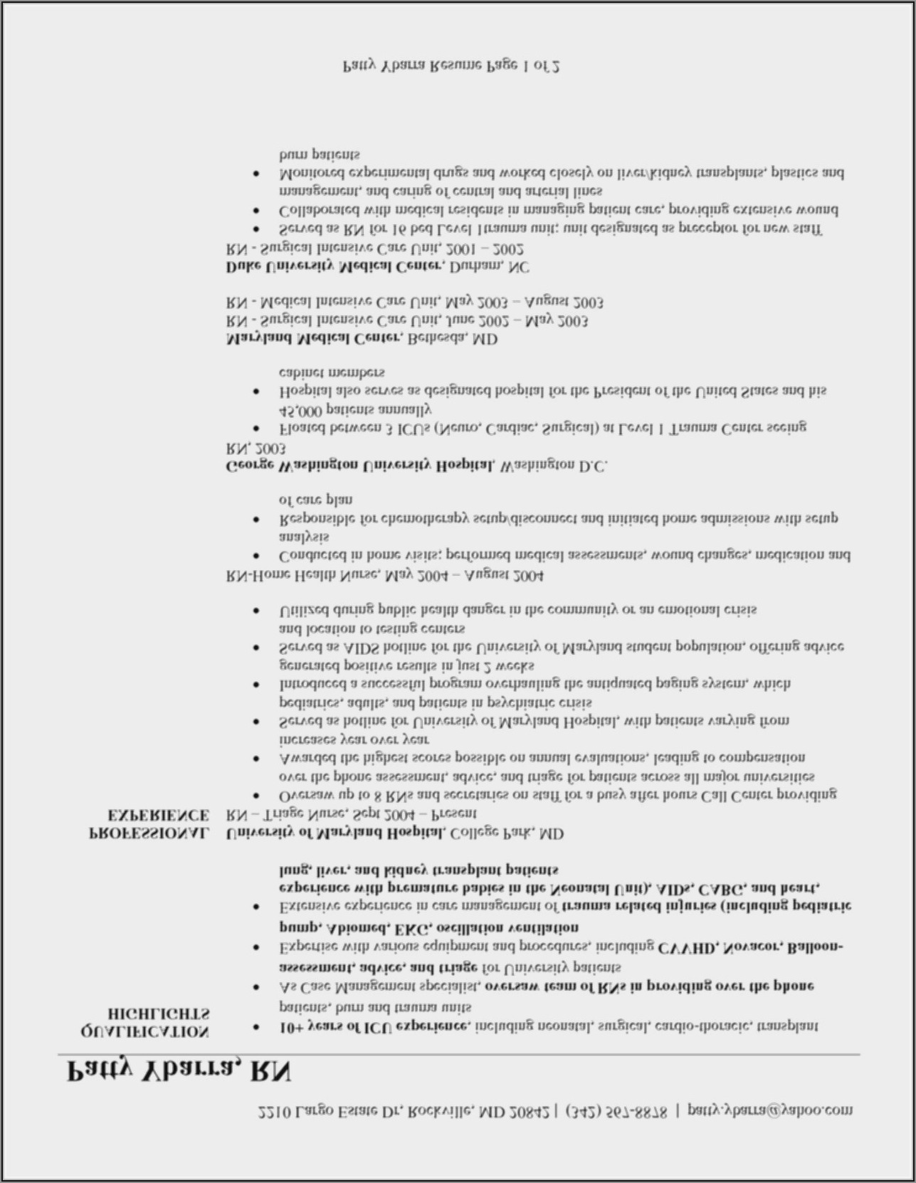 Free Actor Resume Template Word