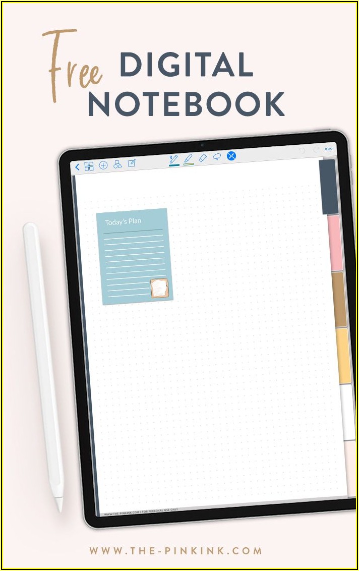 Good Notes Planner Template