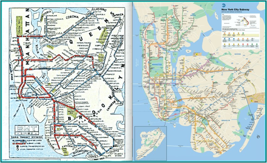 History Of Nyc Subway Maps