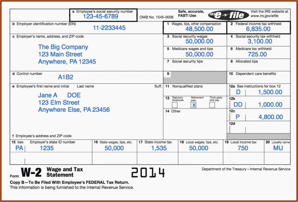 Income Tax Calculator Printable Forms