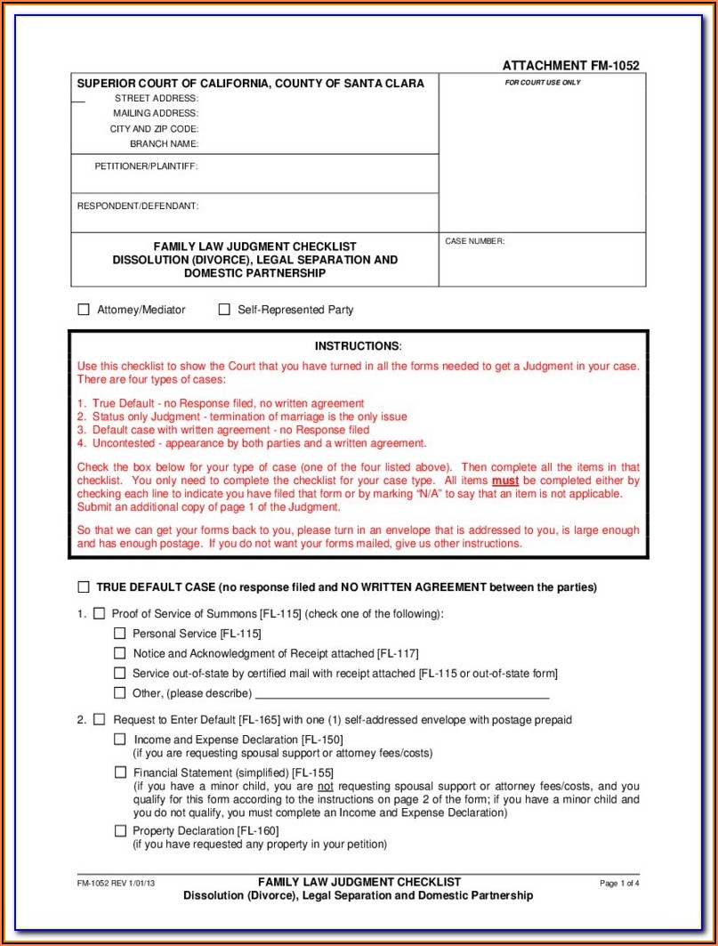 Nc Judgment Absolute Divorce Form