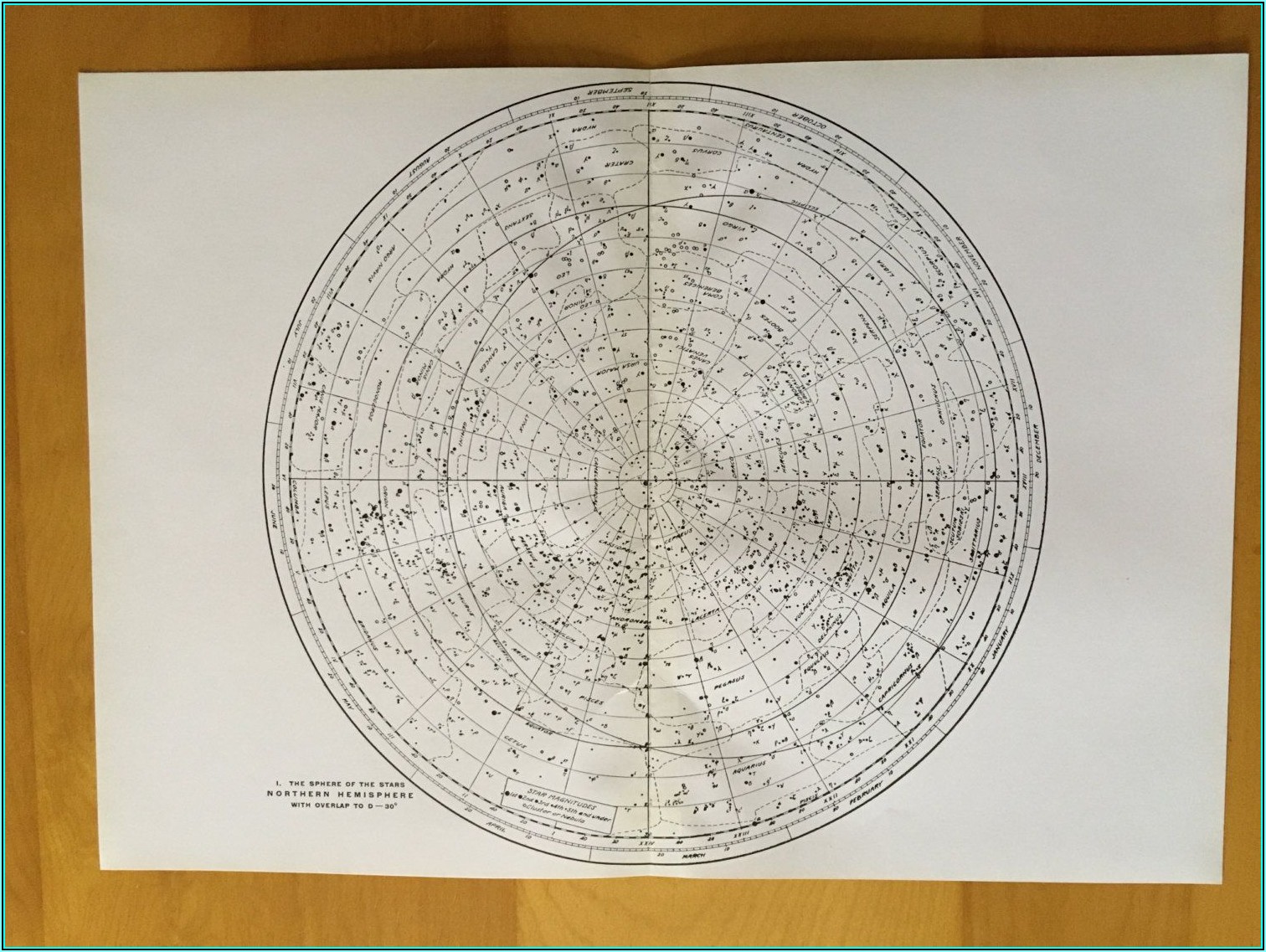 North Star Constellation Map