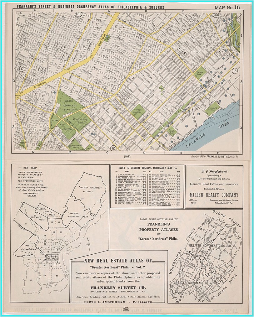 Northeast Phila Street Map