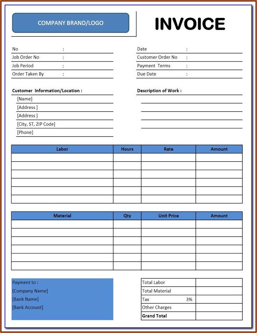 Plumbing Proposal Form