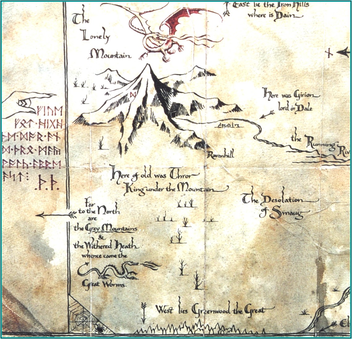 Thorin Oakenshield Map