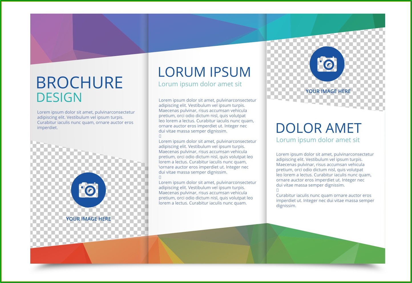 Three Fold Brochure Template Free Download
