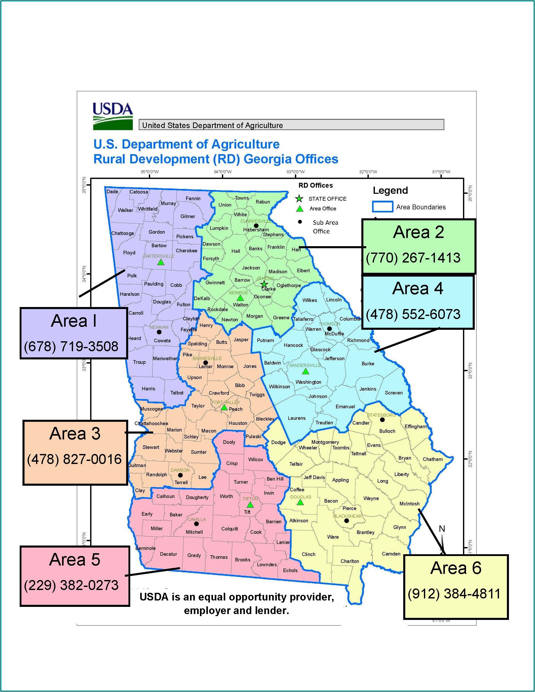 Usda Loans Tn Map