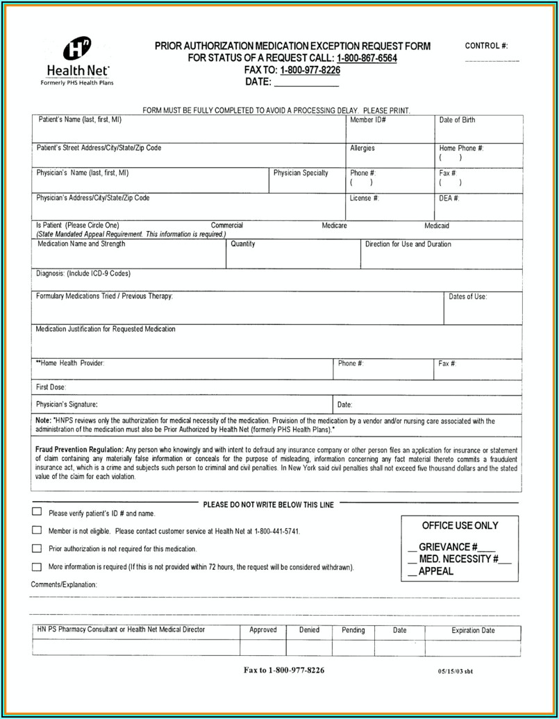 Aarp Medicare Preferred Prior Authorization Form Form Resume