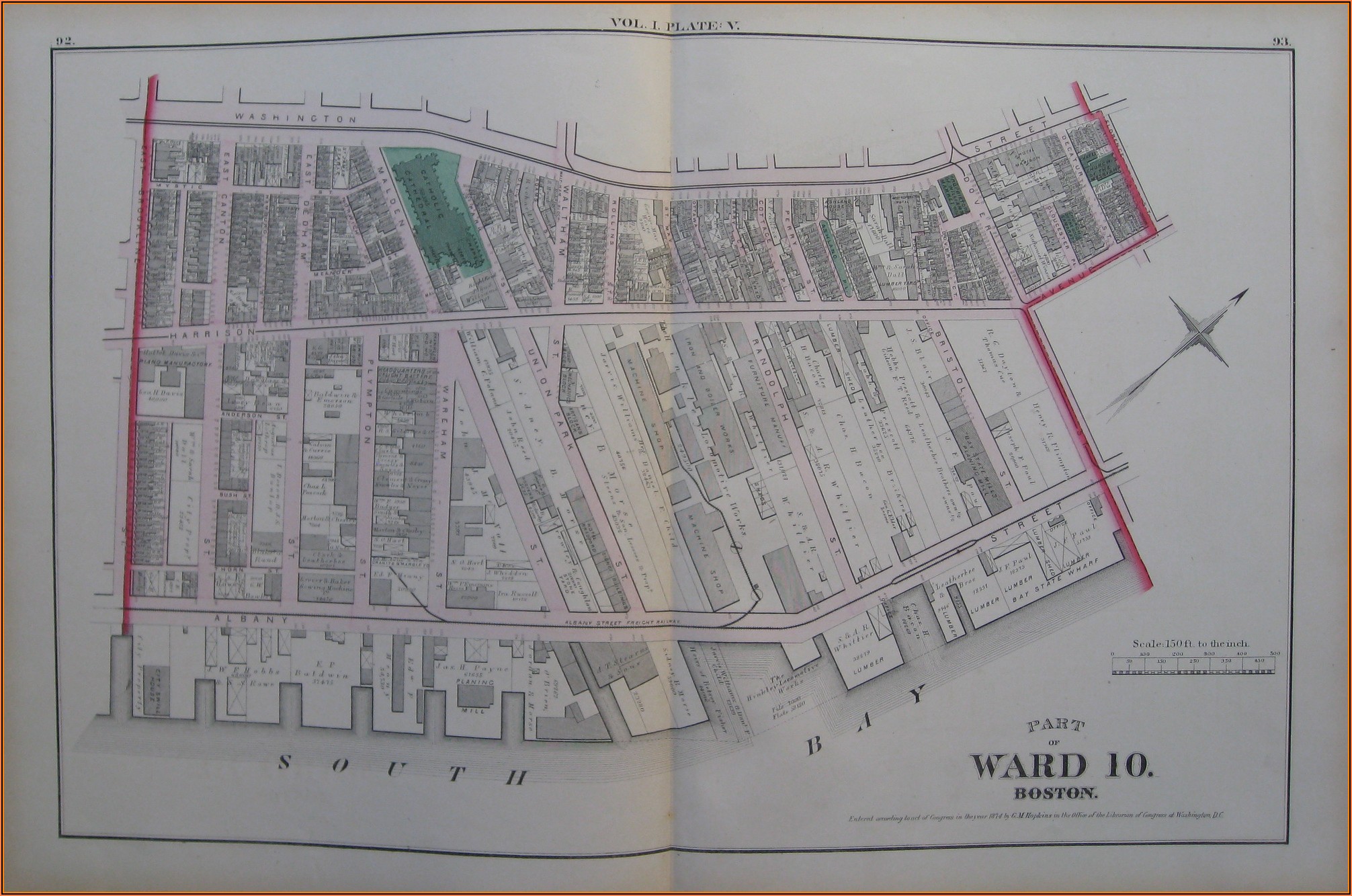 Antique Maps Boston