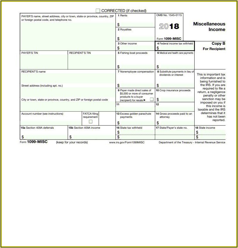 Fake 1099 Forms Online