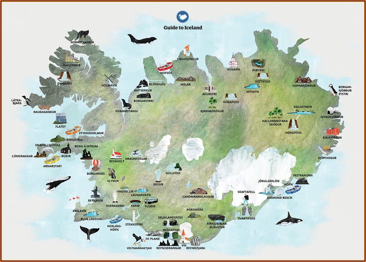 Iceland Road Maps