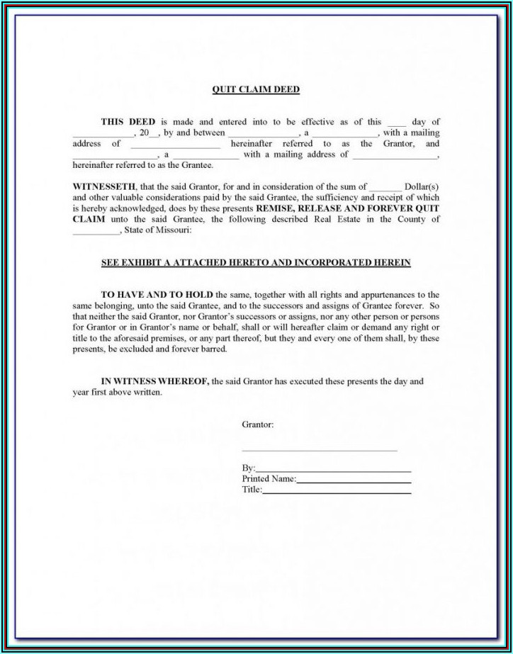 Jackson County Missouri Beneficiary Deed Form
