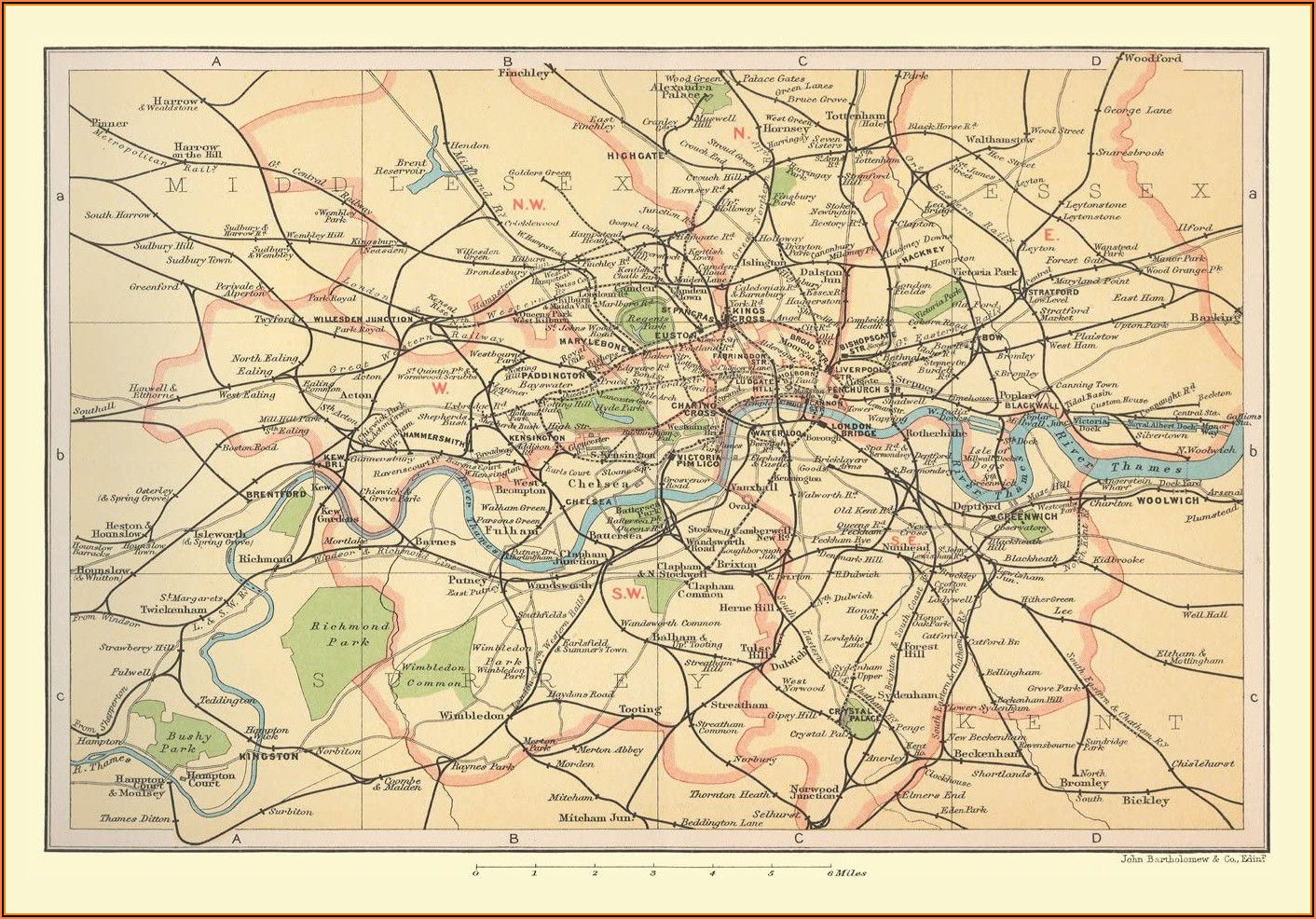Jigsaw Puzzle Map Of London
