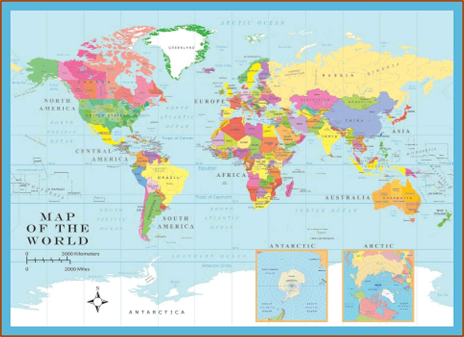 Jigsaw Puzzle Map