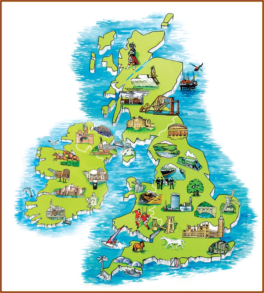 Map Of Golf Courses In Scotland Uk