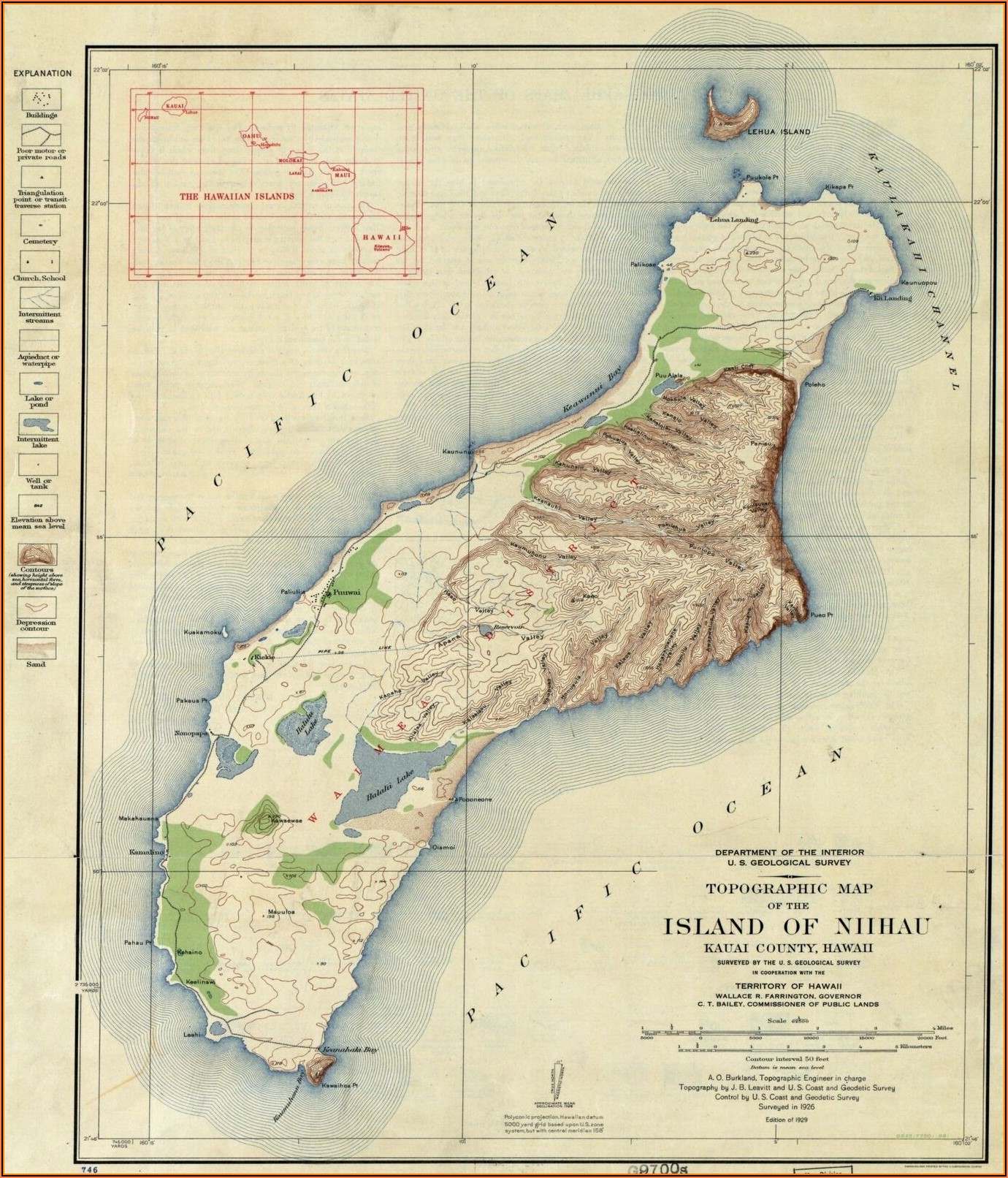 Maps Of Kauai Island