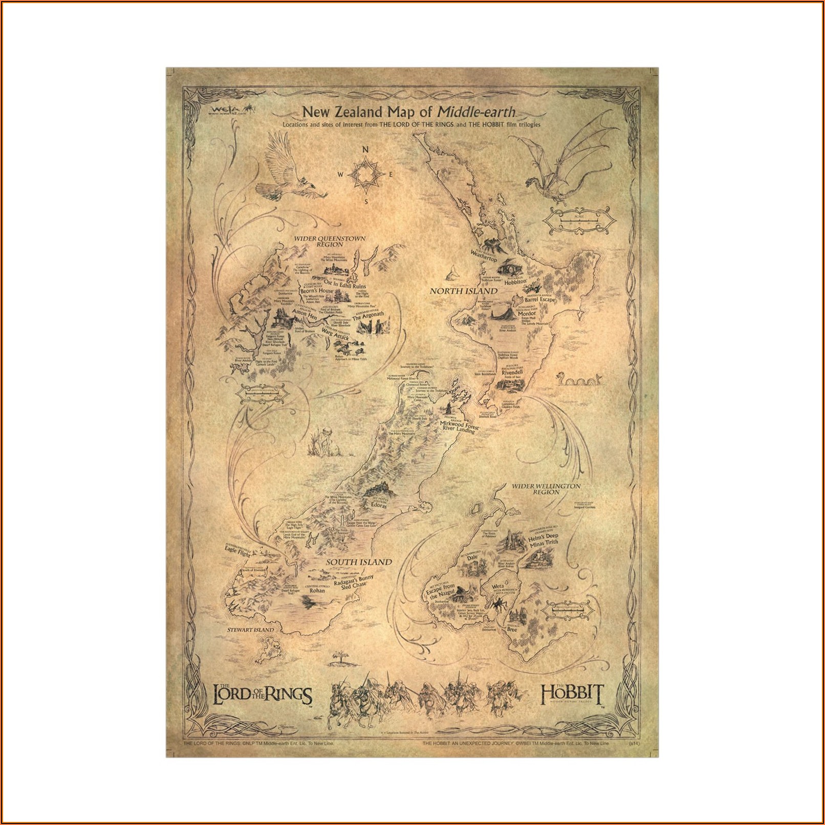 Middle Earth Maps.hobbit
