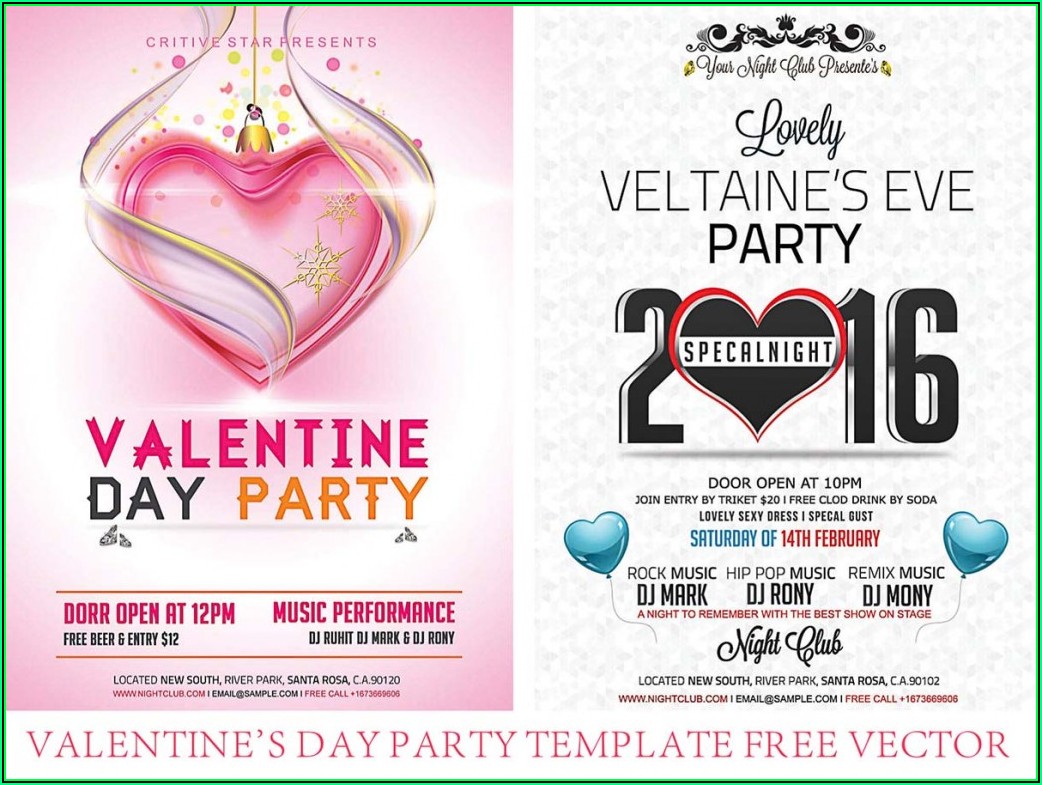 Party Flyer Templates Free Download