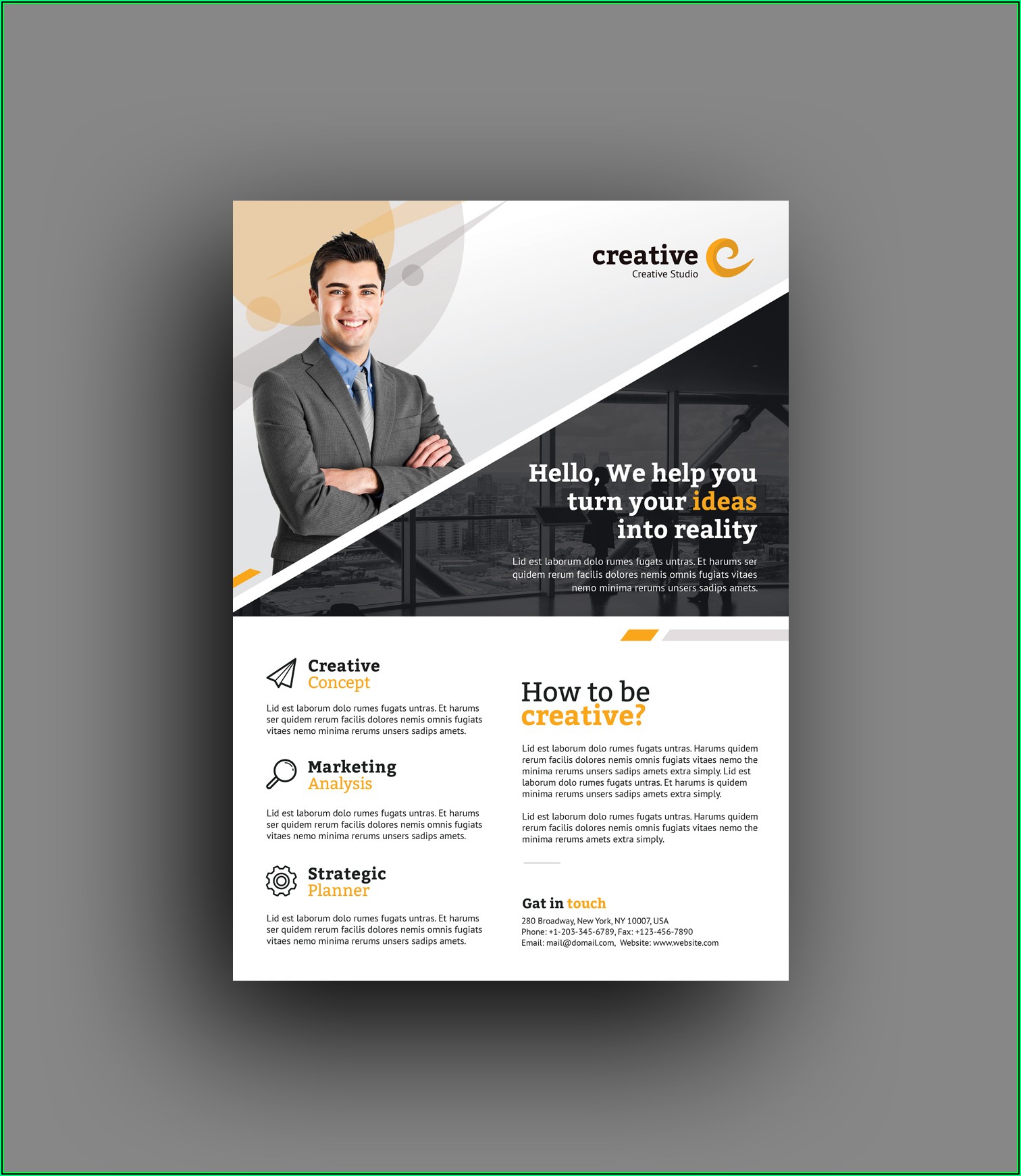 Professional Business Flyer Templates