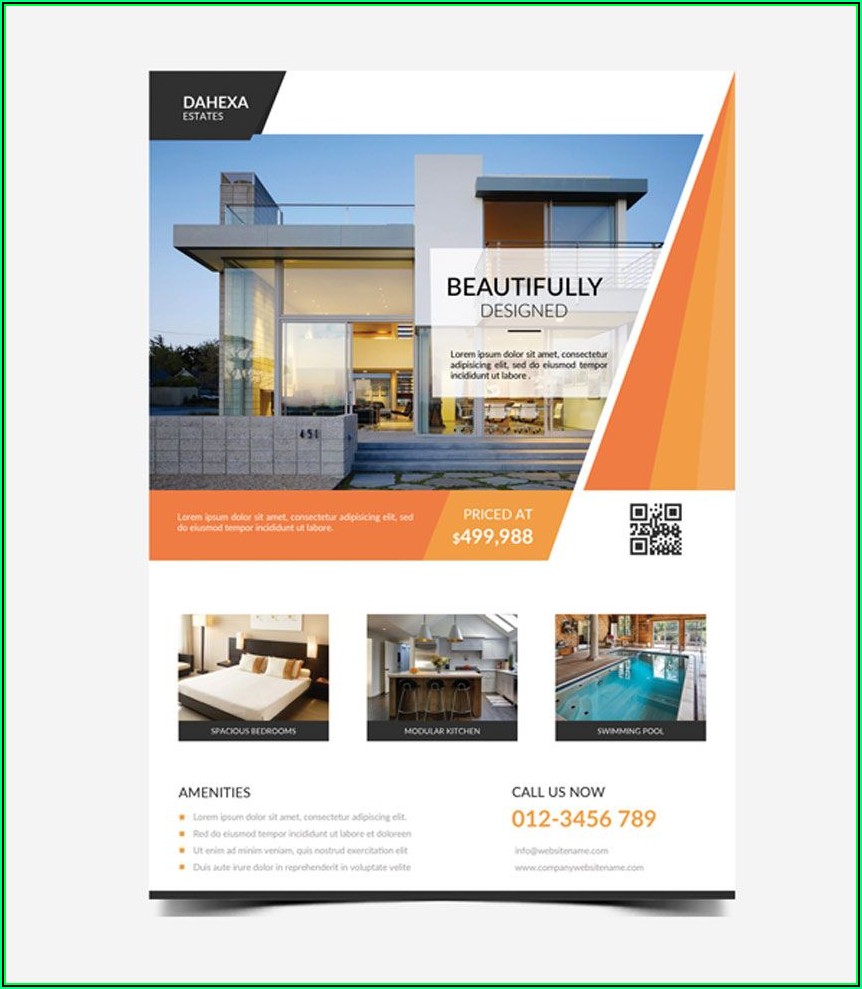 Professional Real Estate Flyer Templates
