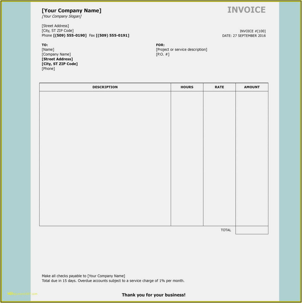 Rental Or Lease Agreement Form