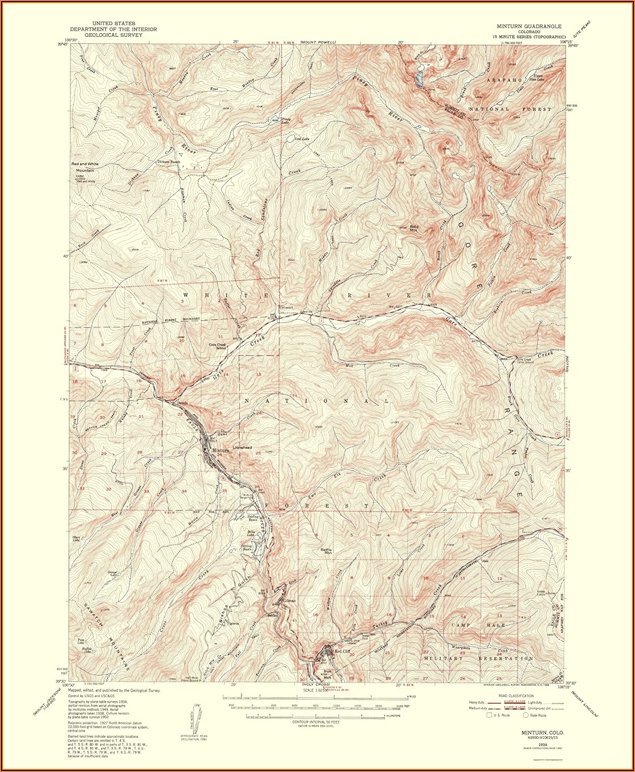 Topo Maps Of Colorado