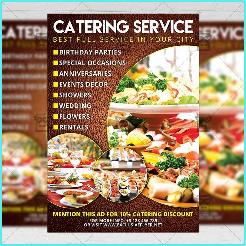 Catering Flyer Template
